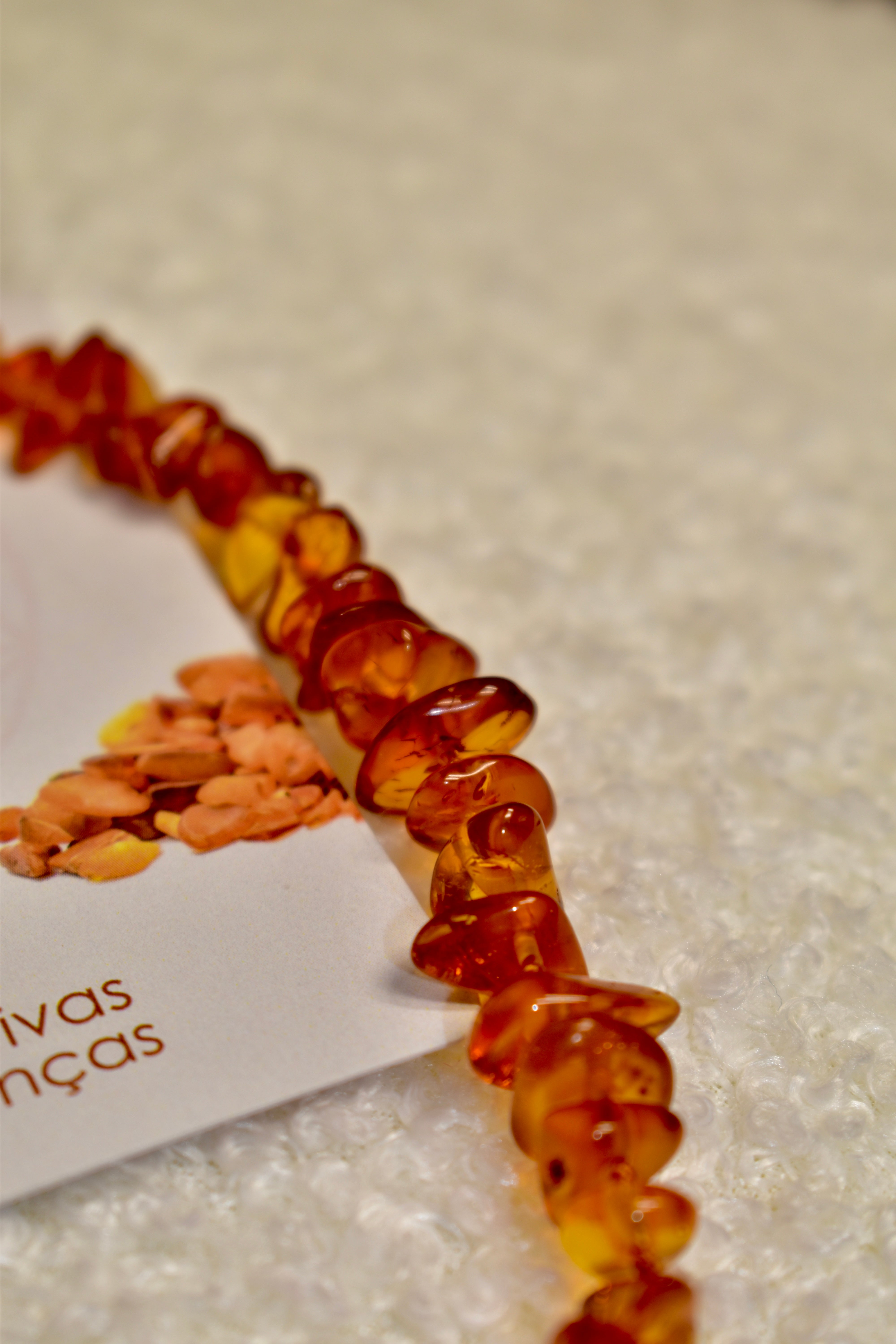 Amber Necklace for Children / Colar de Âmbar para criança
