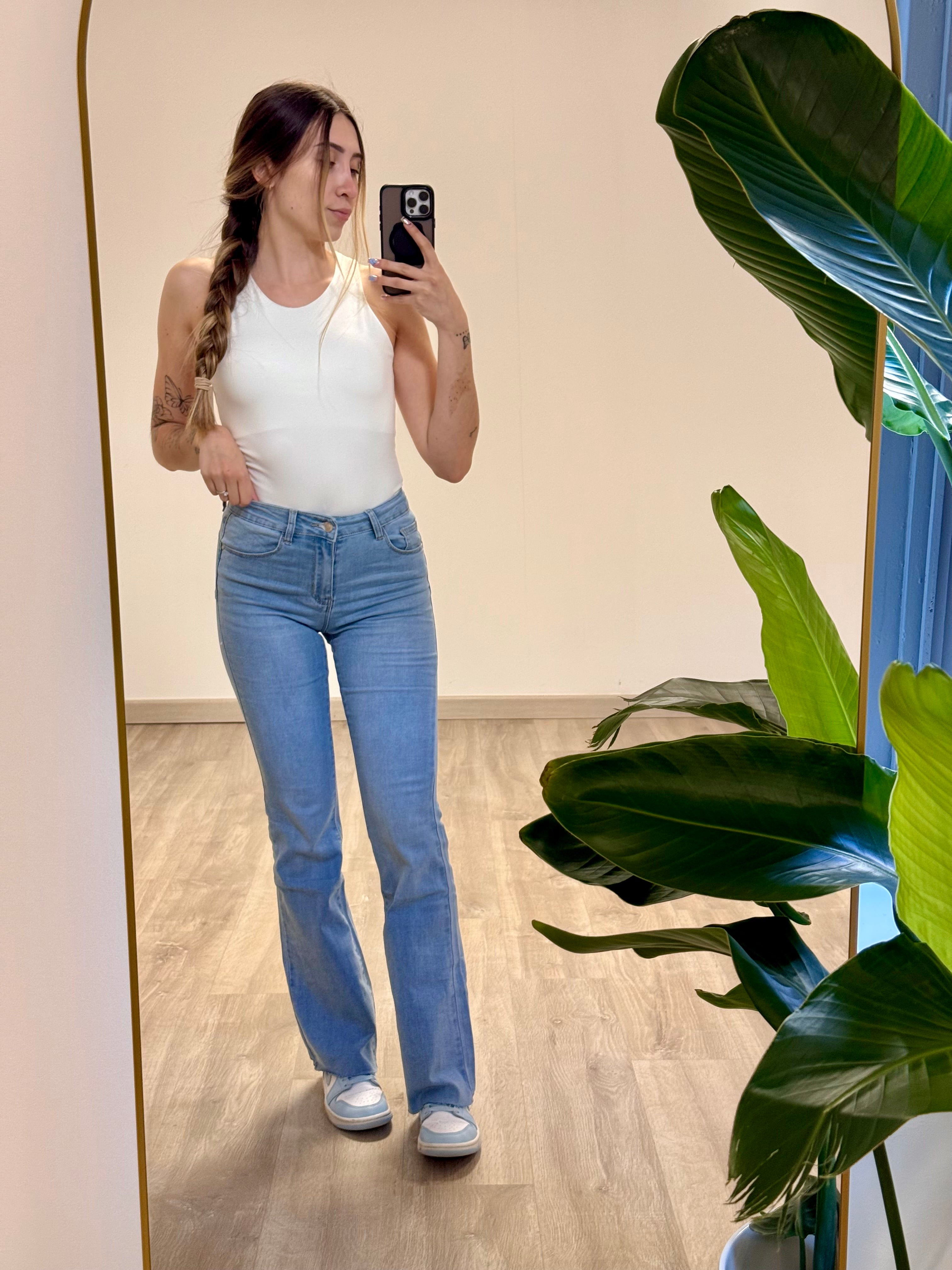 Jeans Push-Up Flare