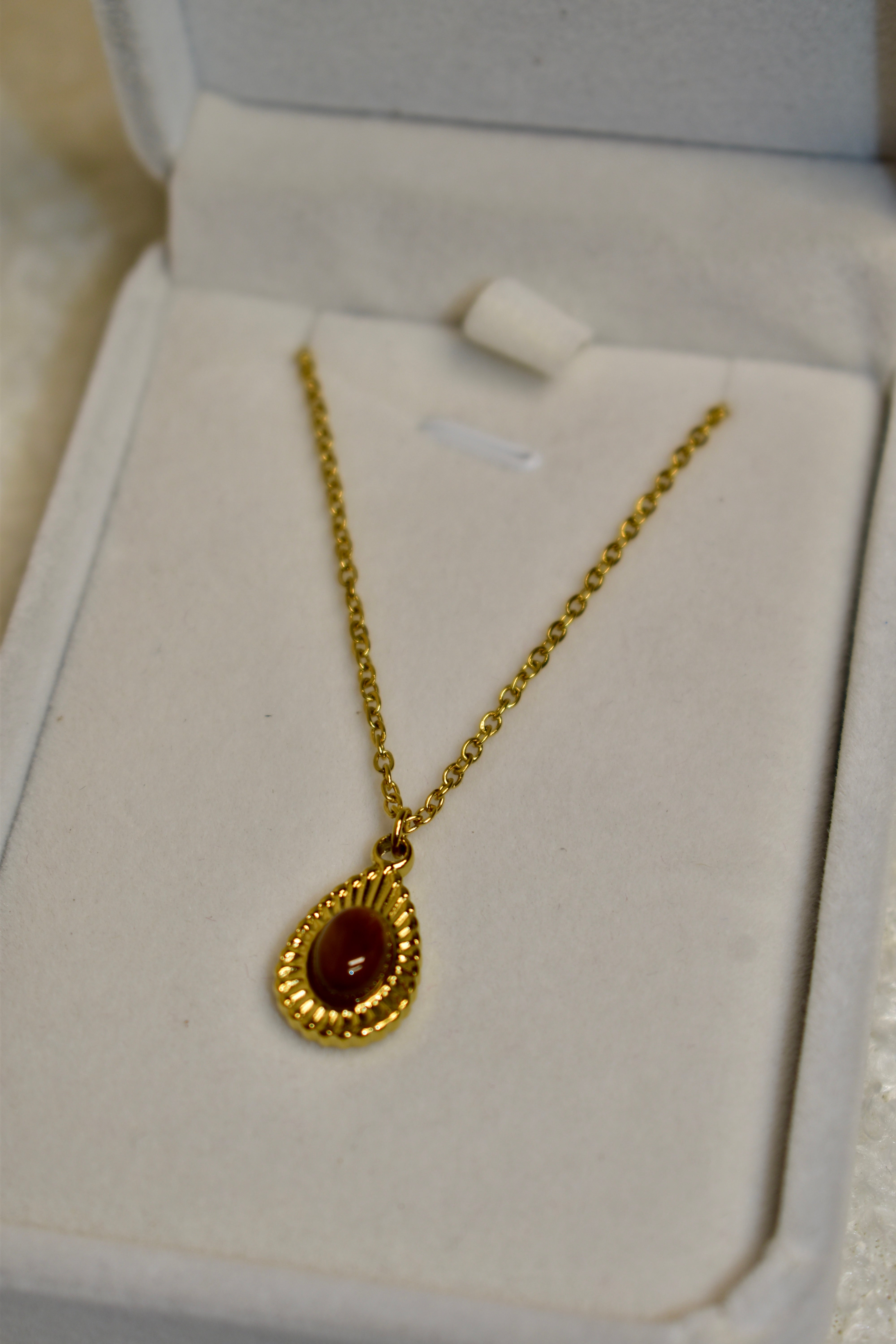 Necklace Tiger Eye Premium / Colar Olho de tigre Premium