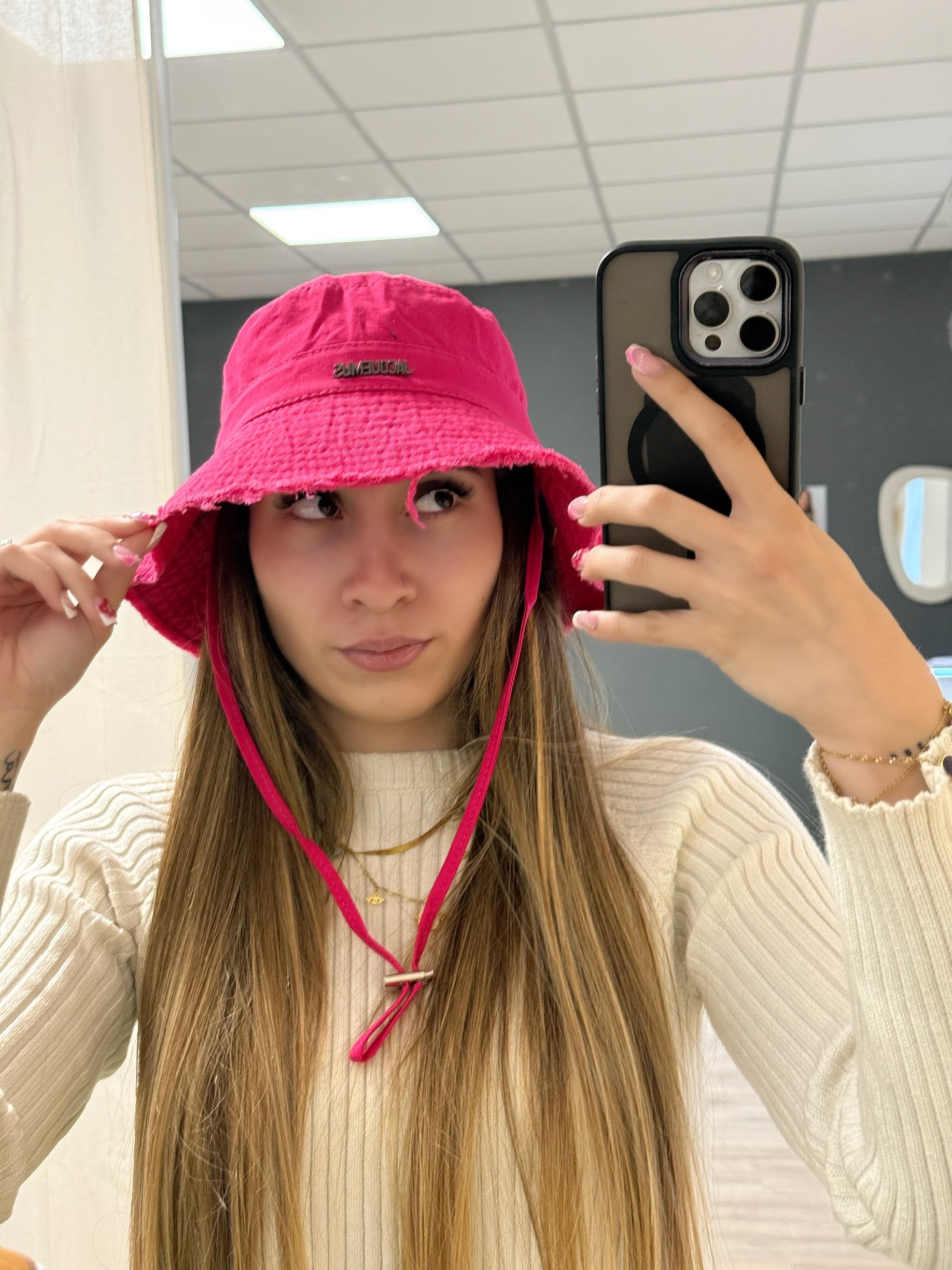 Jacquemus-Inspired Bucket Hat – Chapéu inspiração Jacquemus