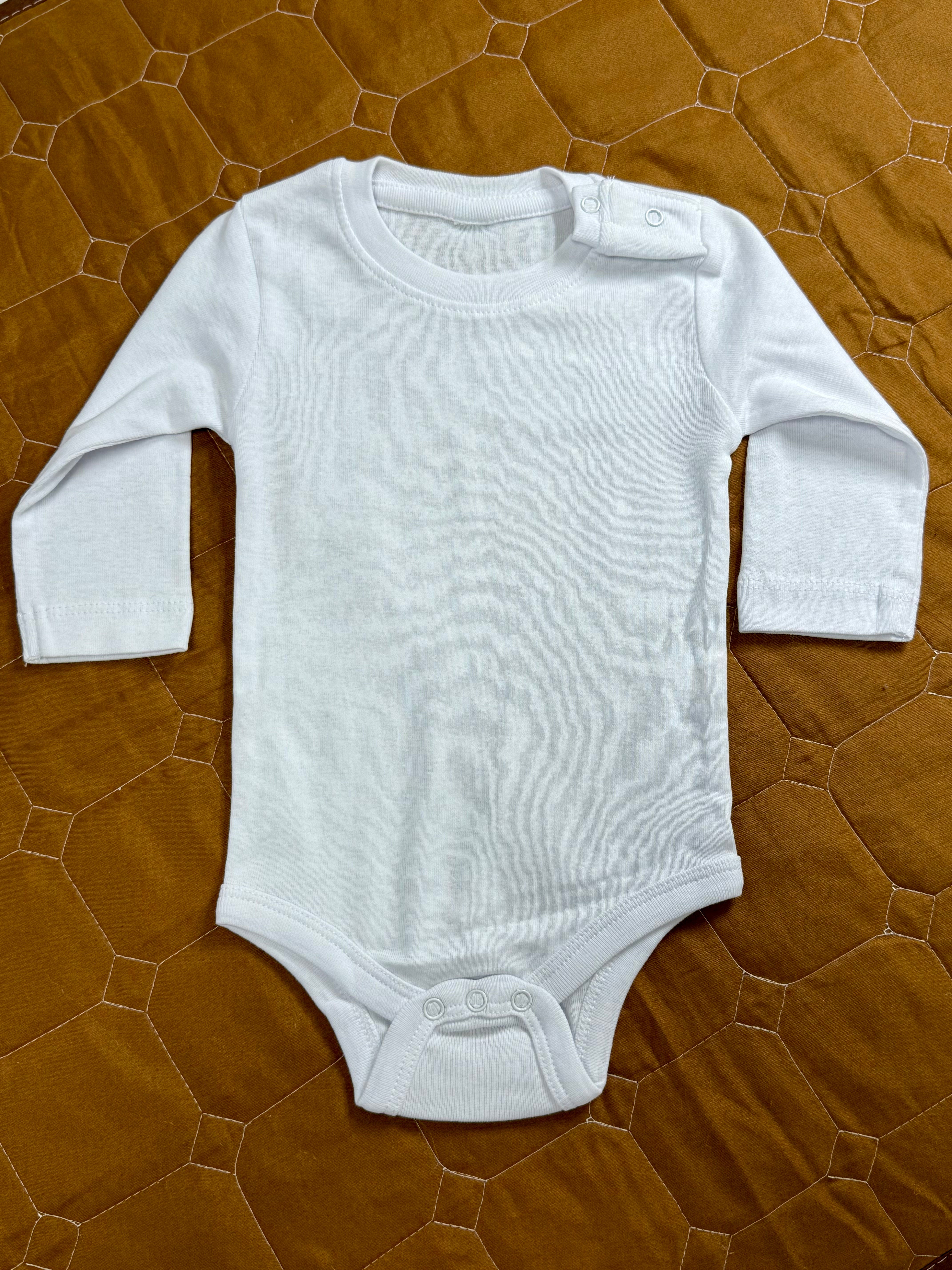 Personalized Baby Bodysuit Quote — Body de bebê personalizado Frase